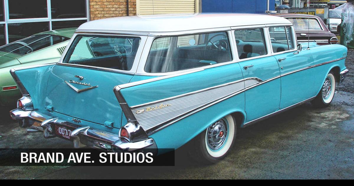 57 Chevy wagons were “born with a wanderlust...”