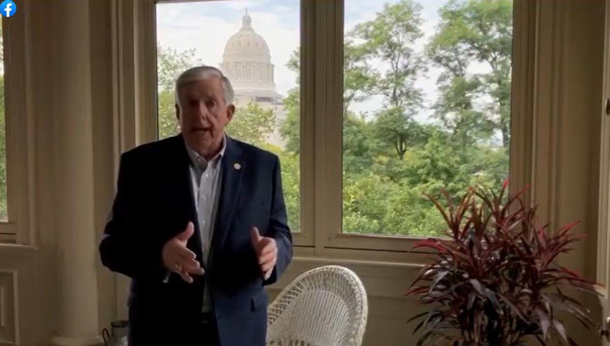 Mike Parson announces he and his wife tested positive