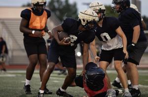 Timberland football practice