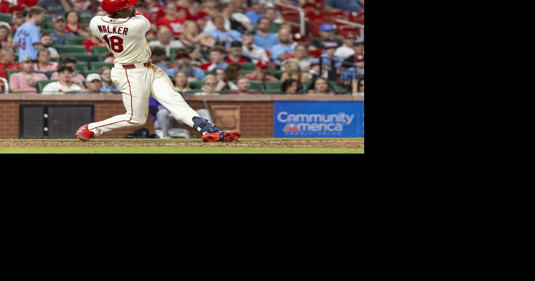 Cardinals take on Rockies at Busch Stadium
