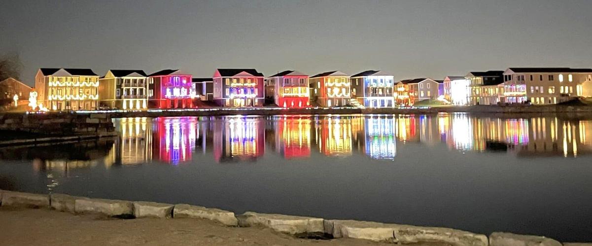 New Town at Christmas