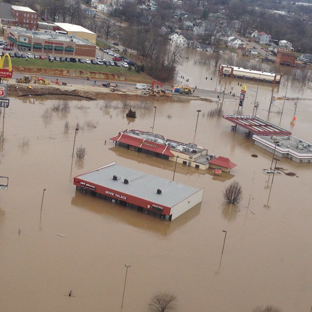 Flooding spreads through the St. Louis region Metro
