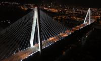Lighting the Stan Musial Veterans Memorial Bridge