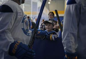 St. Louis Blues open training camp at Centene