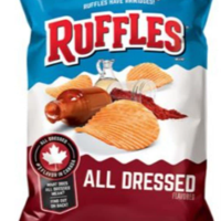 Beste Häppchen: Ruffles All Dressed