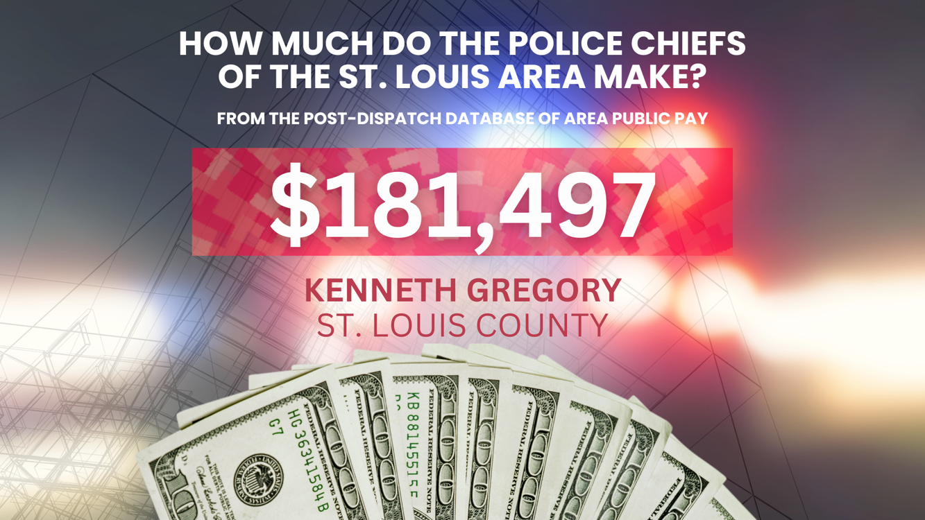 See which St. Louisarea police departments have the highest paid