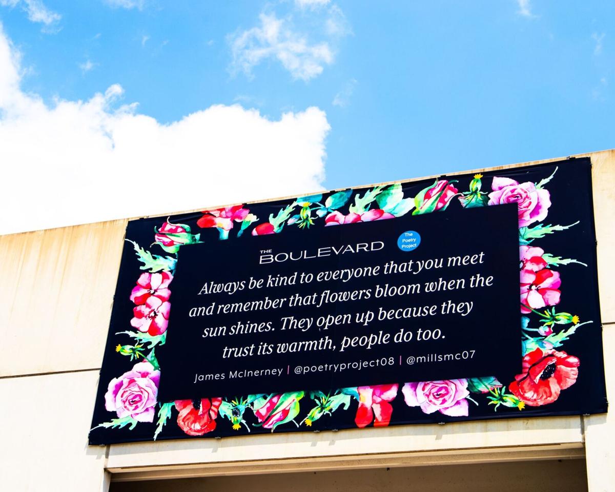 Poetry Project Installation at The Boulevard