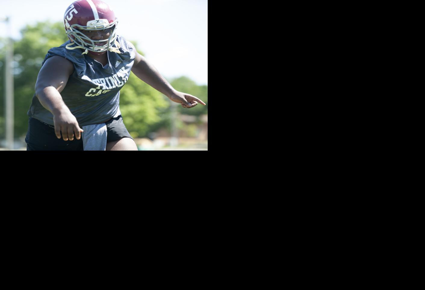 Trinity football practice