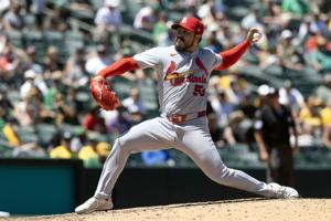 MLB: St. Louis Cardinals at Athletics