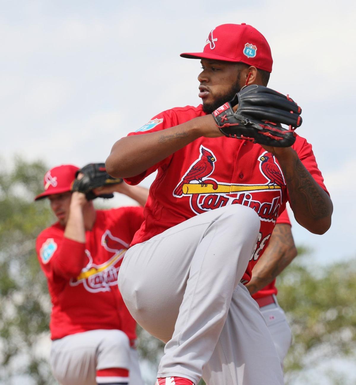 First official workout of Cardinals spring training St. Louis