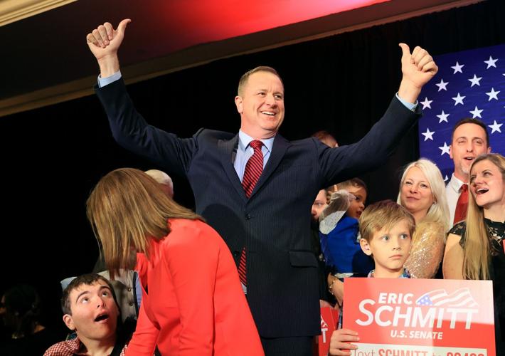 U.S. Senate candidate Eric Schmitt