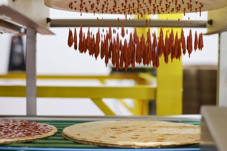 Dogtown Pizza’s production facility in St. Louis