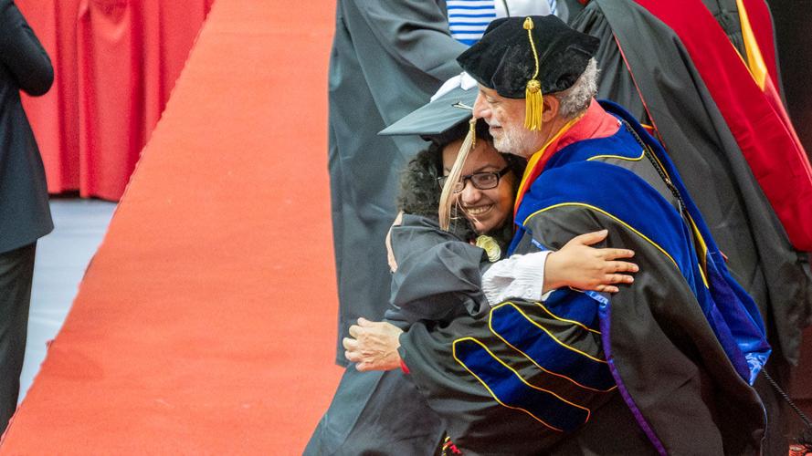 New UMSL graduates celebrate finishing their college journey during commencement