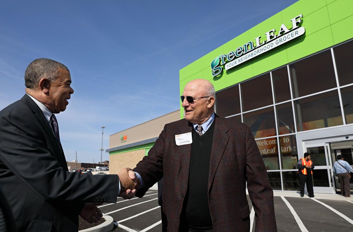 Green Leaf grocery store soft opening