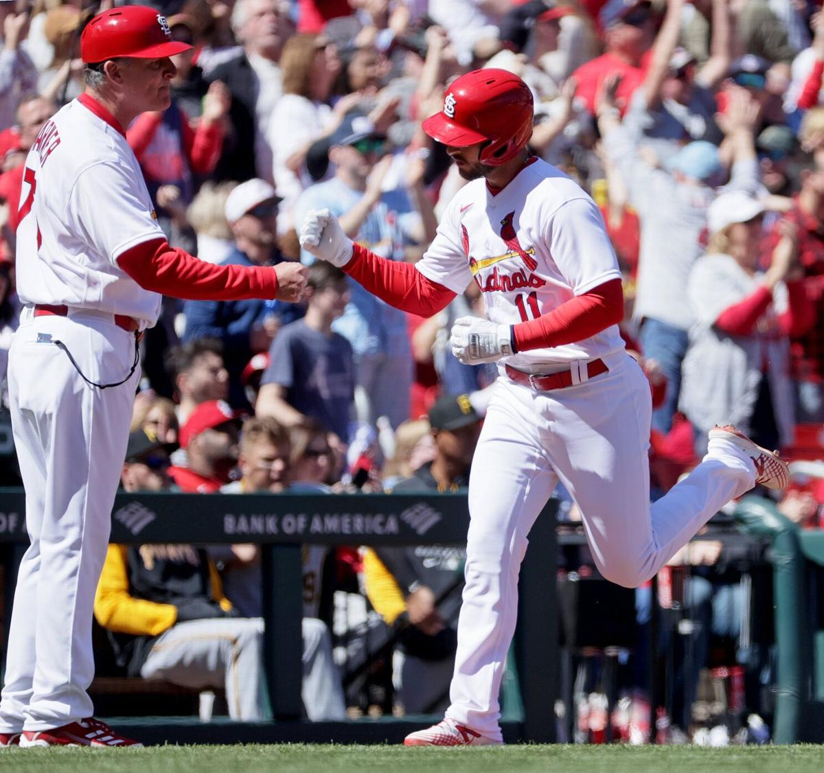 Photo: St. Louis Cardinals Nolan Arenado Bats - SLP2022042816 