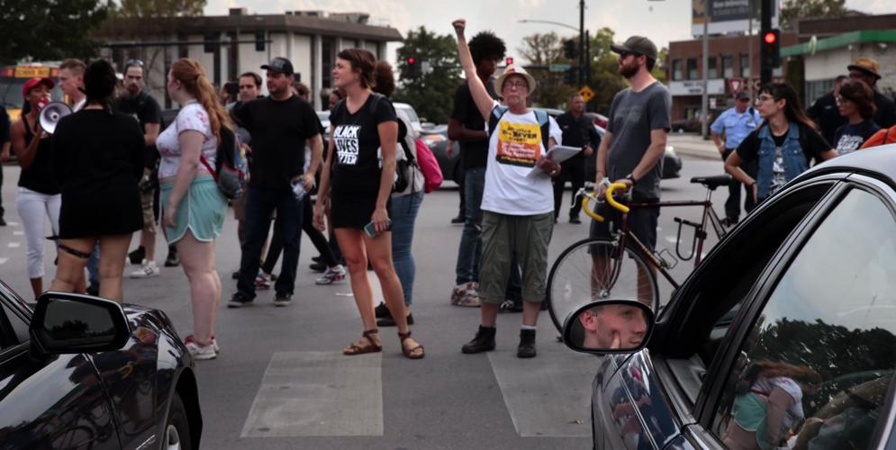 Protesters enter The Cheshire hotel