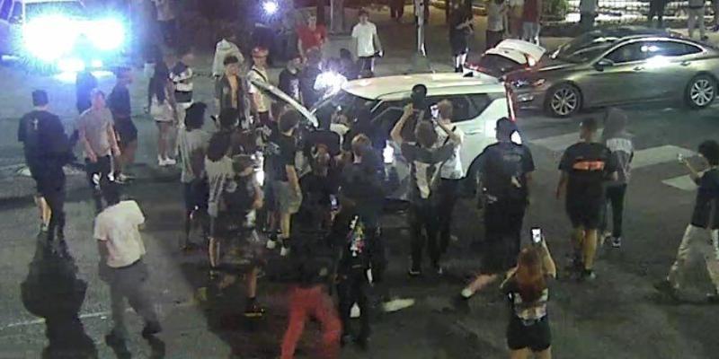 Street takeover at Gravois and Delor