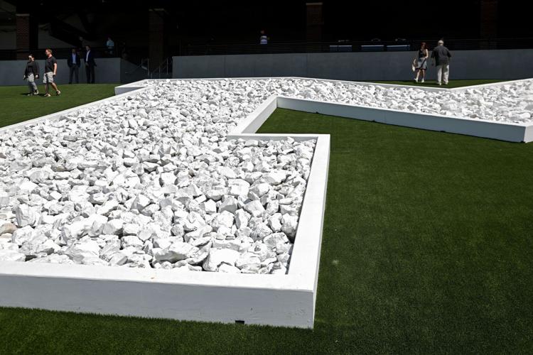 Tour of new Memorial Stadium’s north endzone suites and field