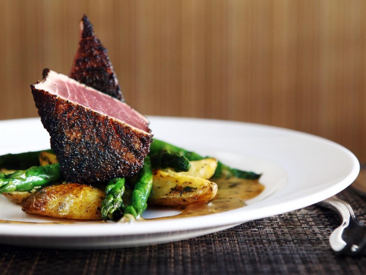 Special Request Char Crusted Ahi Tuna From J Gilbert S Food And Cooking Stltoday Com
