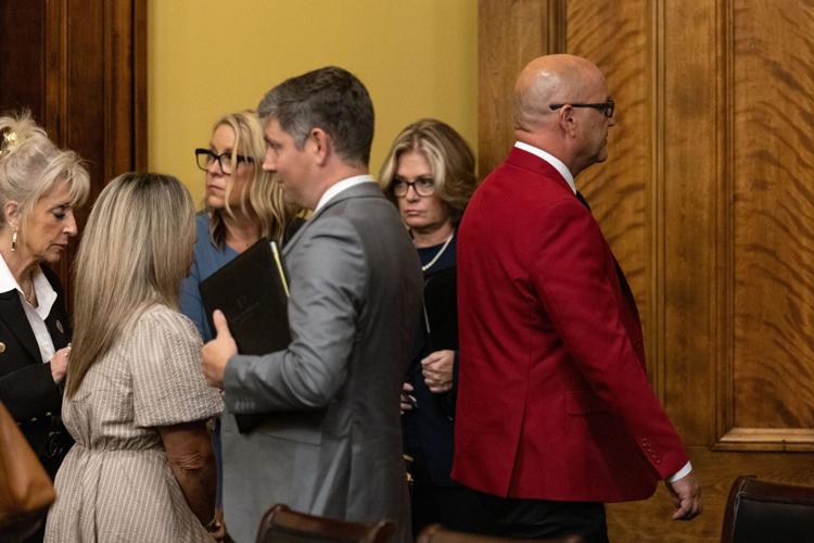 The Missouri Supreme Court found Hoskins in contempt of court over use of new redistricted Missouri congressional maps. (Photo/Liz Rymarev, �����Ӱ�ԭ�� Post-Dispatch)
