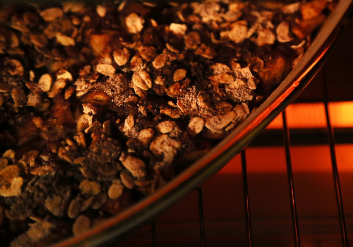 Amy's ToasterOven Apple Crisp