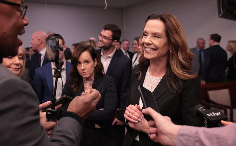 Melissa Price Smith sworn-in as new �����Ӱ�ԭ�� County prosecuting attorney, replacing Wesley Bell