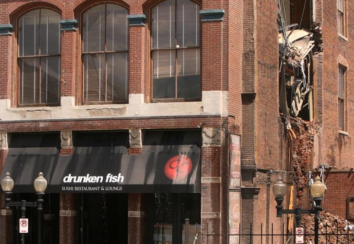 Morning fire damages Laclede's Landing building that partially