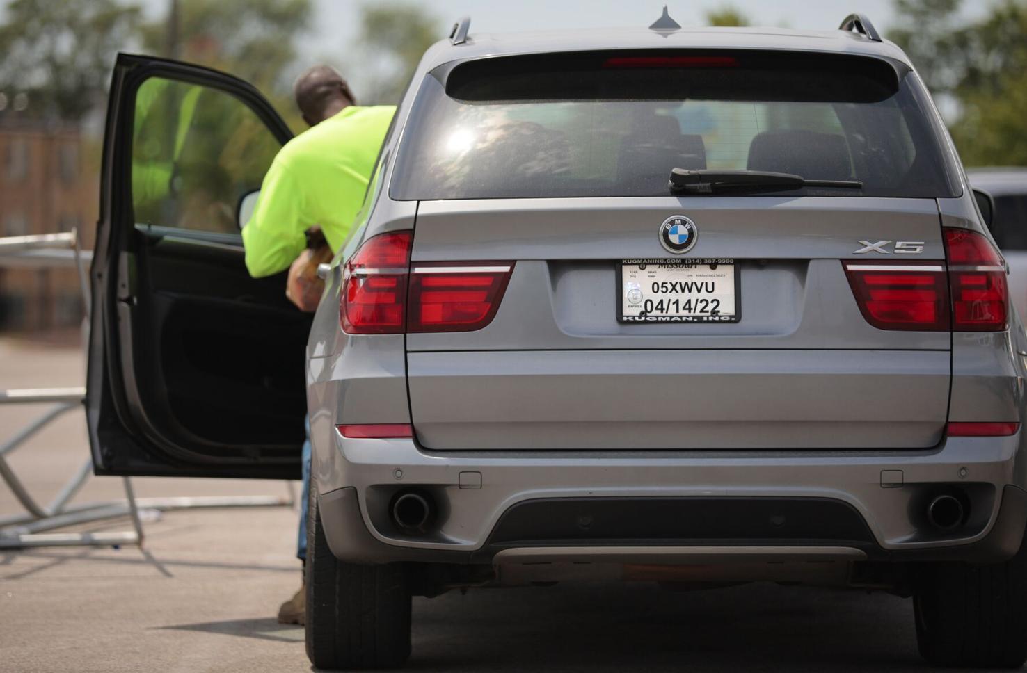 Expired Missouri temporary tags