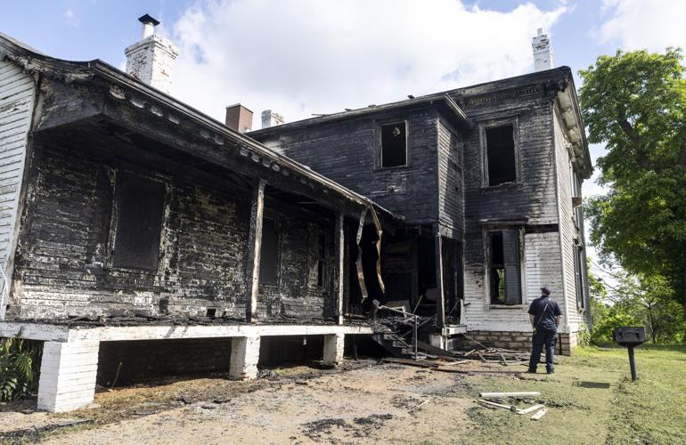 Fire damages historic Lyle House in Carondelet Park