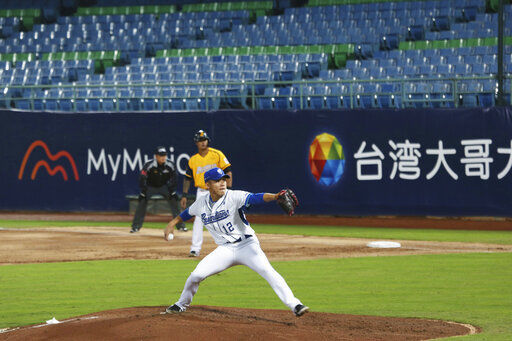 Baseball in full swing in Taiwan, even in empty stadiums