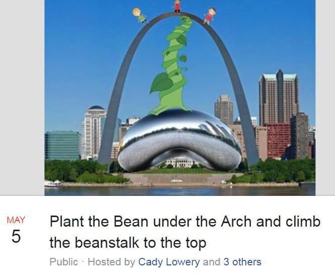 Here&#39;s the story behind those bizarre Facebook events at the Gateway Arch | Online | 0