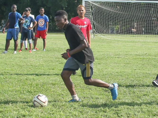 Roosevelt soccer practice