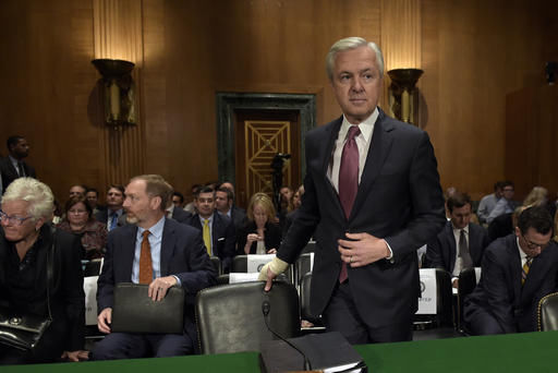 Wells Fargo CEO faces lawmakers, apologizes again