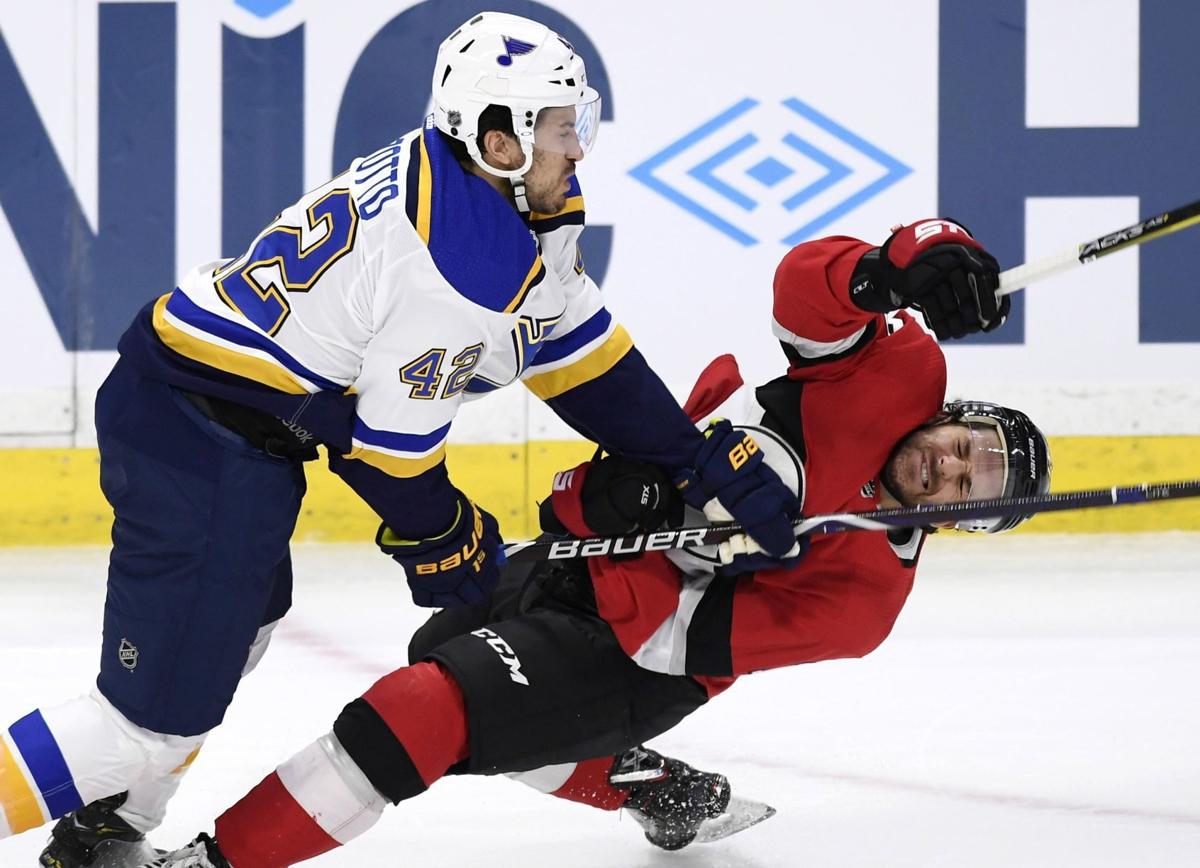 Blues Senators Hockey