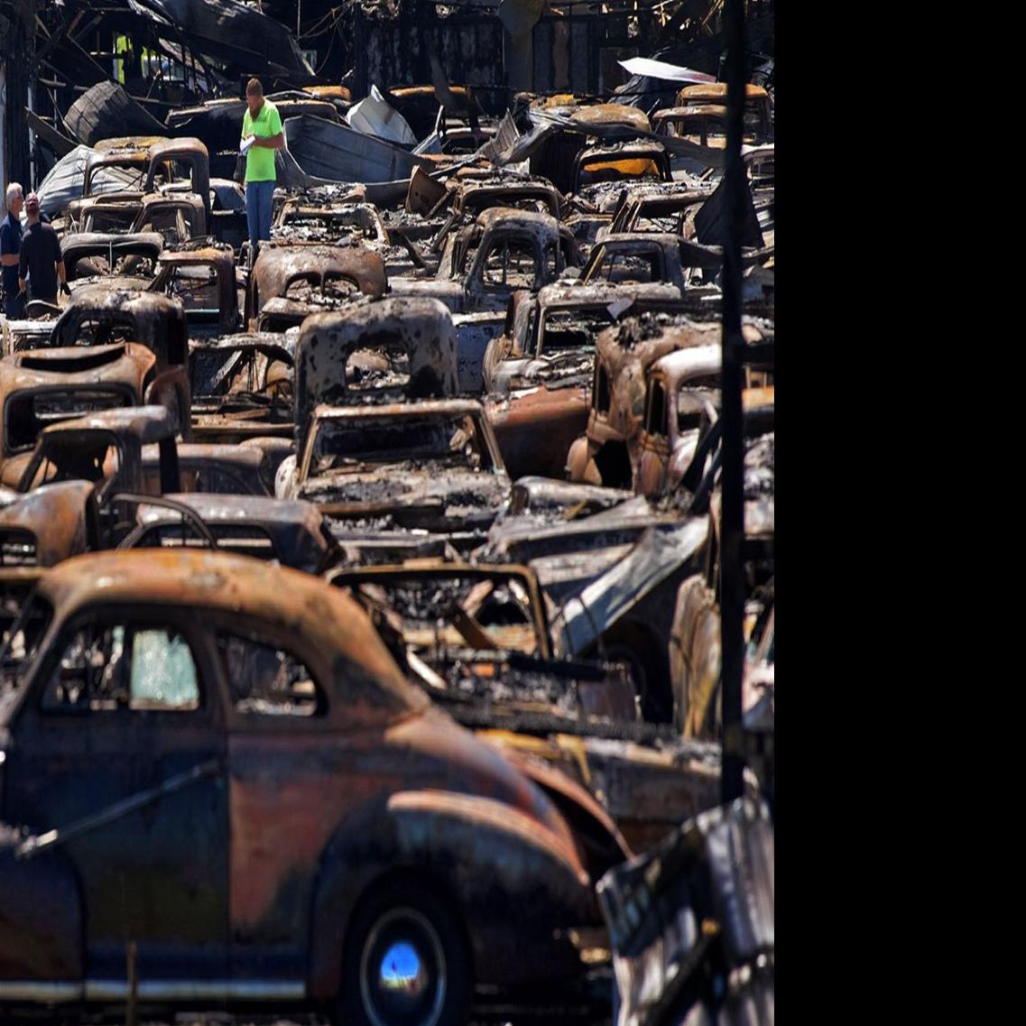 Rural Illinois Town Mourns After Major Fire Damages Classic Car Spot On Route 66 Illinois Stltoday Com