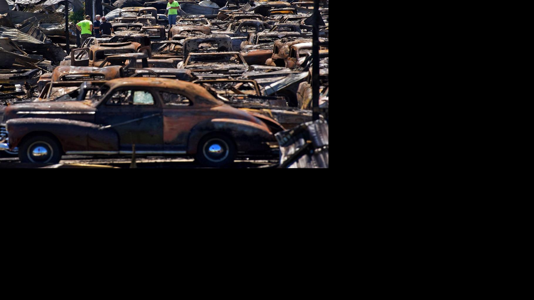 Rural Illinois Town Mourns After Major Fire Damages Classic Car Spot On Route 66 Illinois Stltoday Com