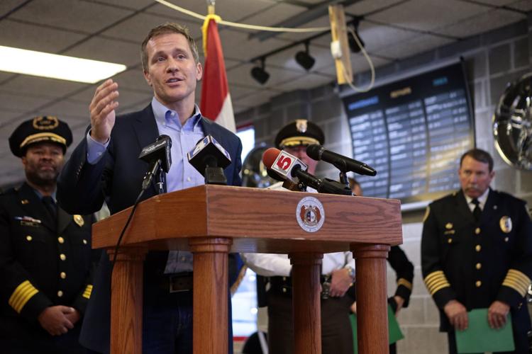 Governor-elect Eric Greitens announces the members of his public safety team