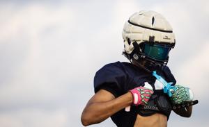 Timberland football practice
