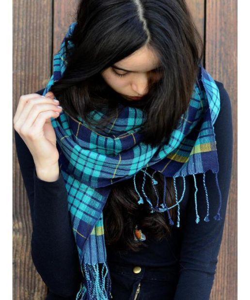 Plaid scarf