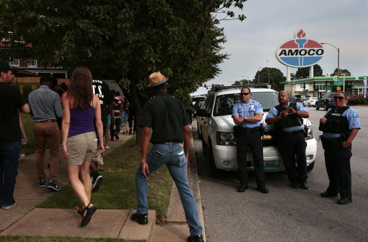 Protesters enter The Cheshire hotel