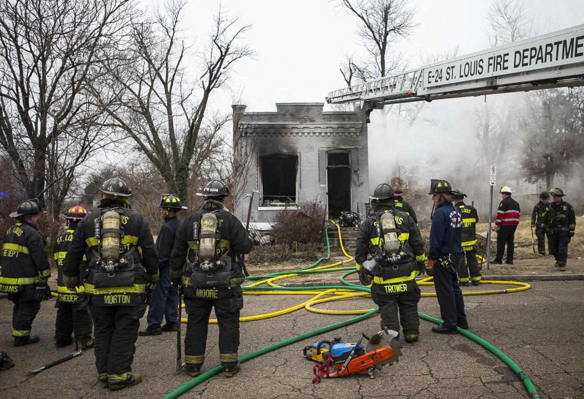Building fire at the 4125 block of Obear Avenue in Fairground