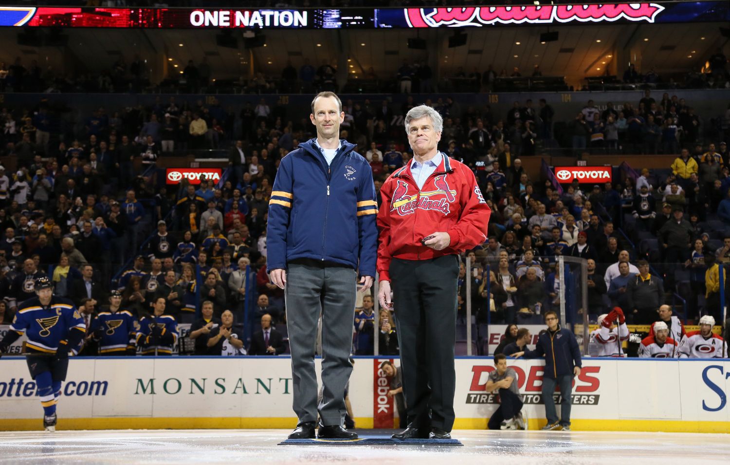 Blues Cardinals drop the puck for St. Louis