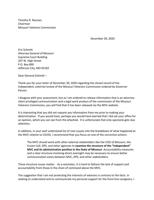 Noonan Letter to Schmitt