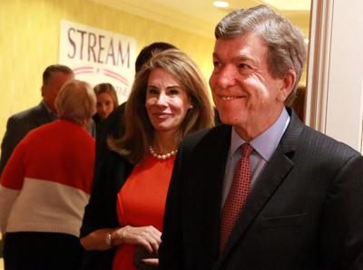 Abigail and Roy Blunt at candidate party