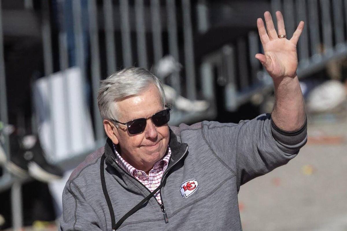 Parson at Chiefs parade