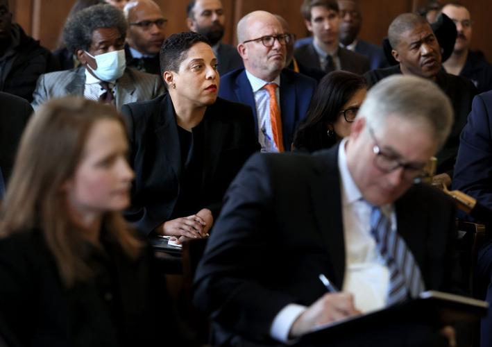 Kim Gardner appears in court for first hearing in removal suit