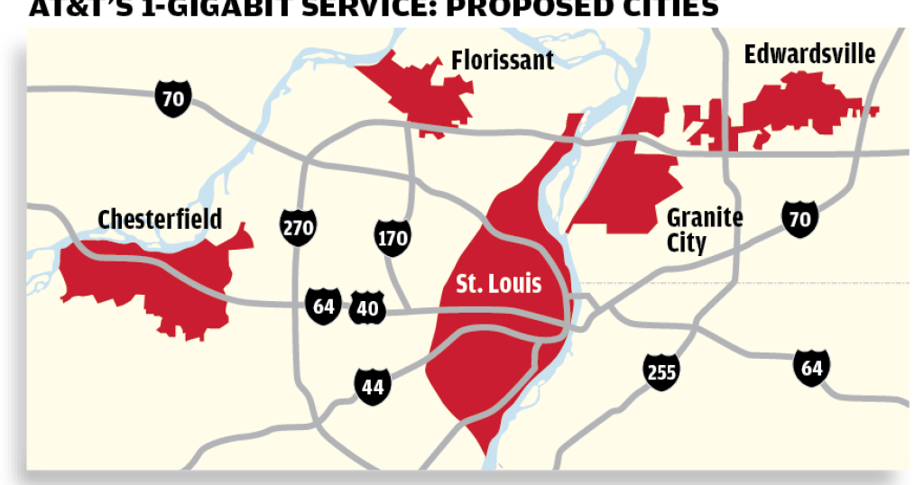 Map: Is AT&T's GigaPower service coming to your neighborhood?