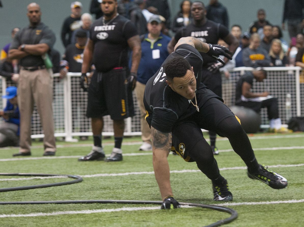 The Fisher difference in Rams' first practice