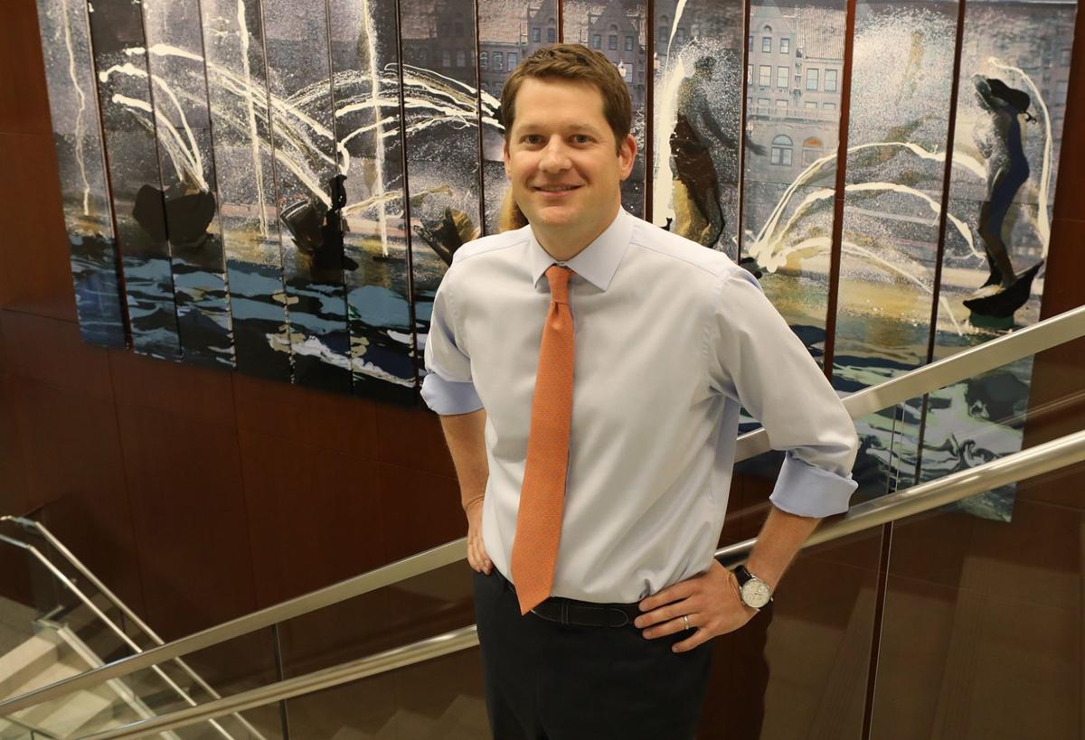 John Kemper, 40, now CEO and President of Commerce Bancshares