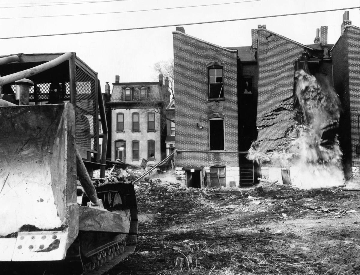 Aug. 7, 1954 Decision to clear Mill Creek Valley changed the face of